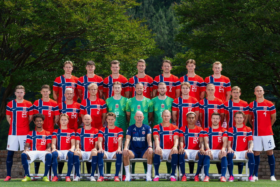 Norges VM-tropp 2026 — samlet lagbilde
